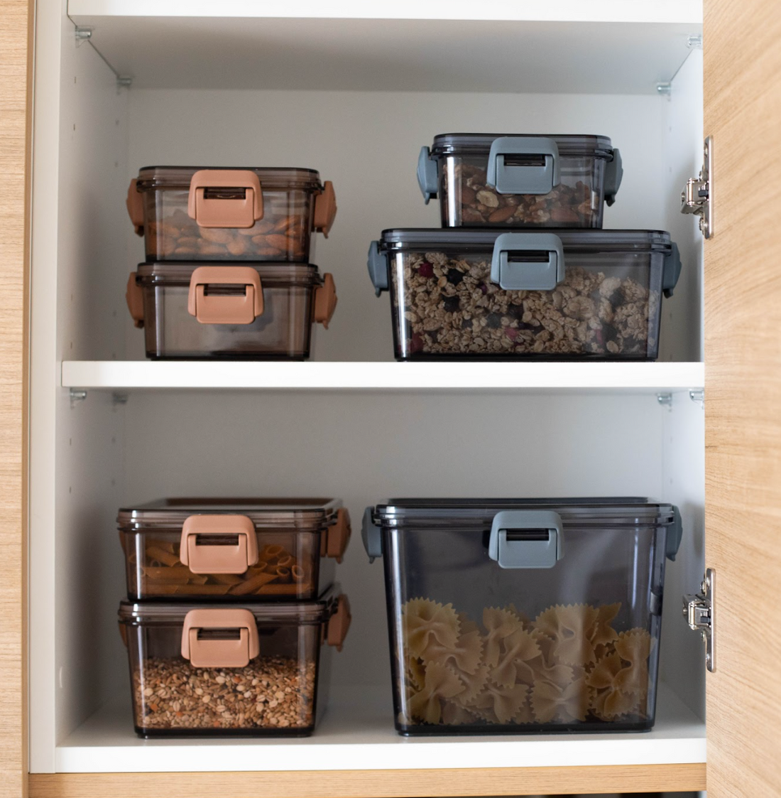 nBuckle Dried Food Container Set