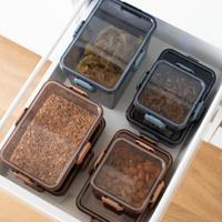 nBuckle Dried Food Container Set